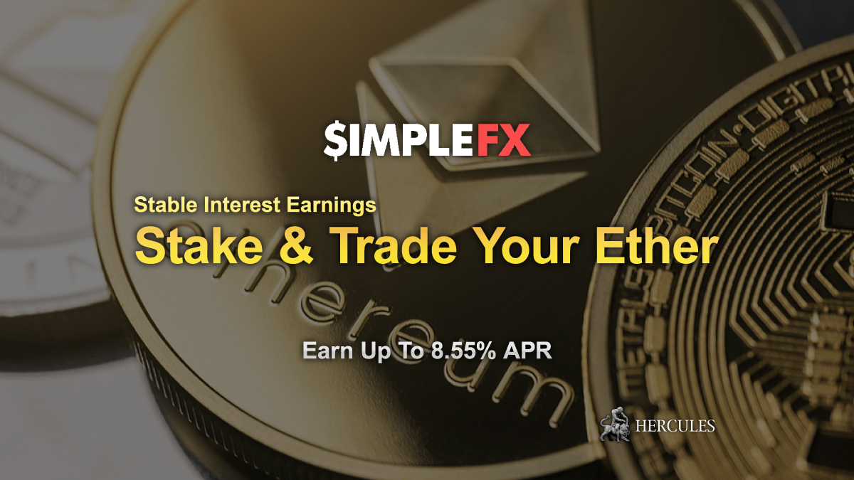 SimpleFX - Earn by trading Ether with 8.55% APR on SimpleFX Web Trader