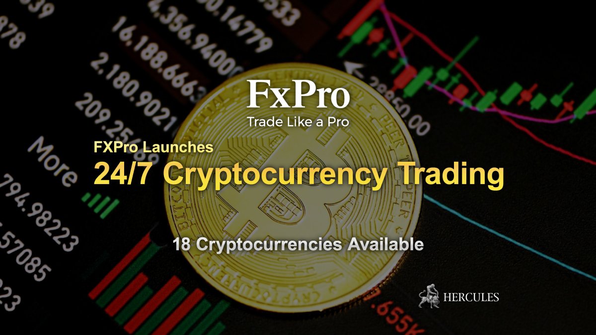 FxPro - FXPro launches 24/7 Cryptocurrency Pairs Trading