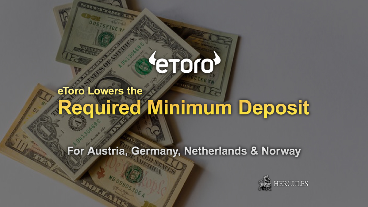 eToro Copy Trade - eToro lowers the minimum deposit amount to $50 for some countries