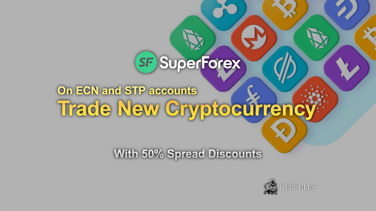 SuperForex - SuperForex offers more than 20 Cryptocurrencies on MT4 and MT5