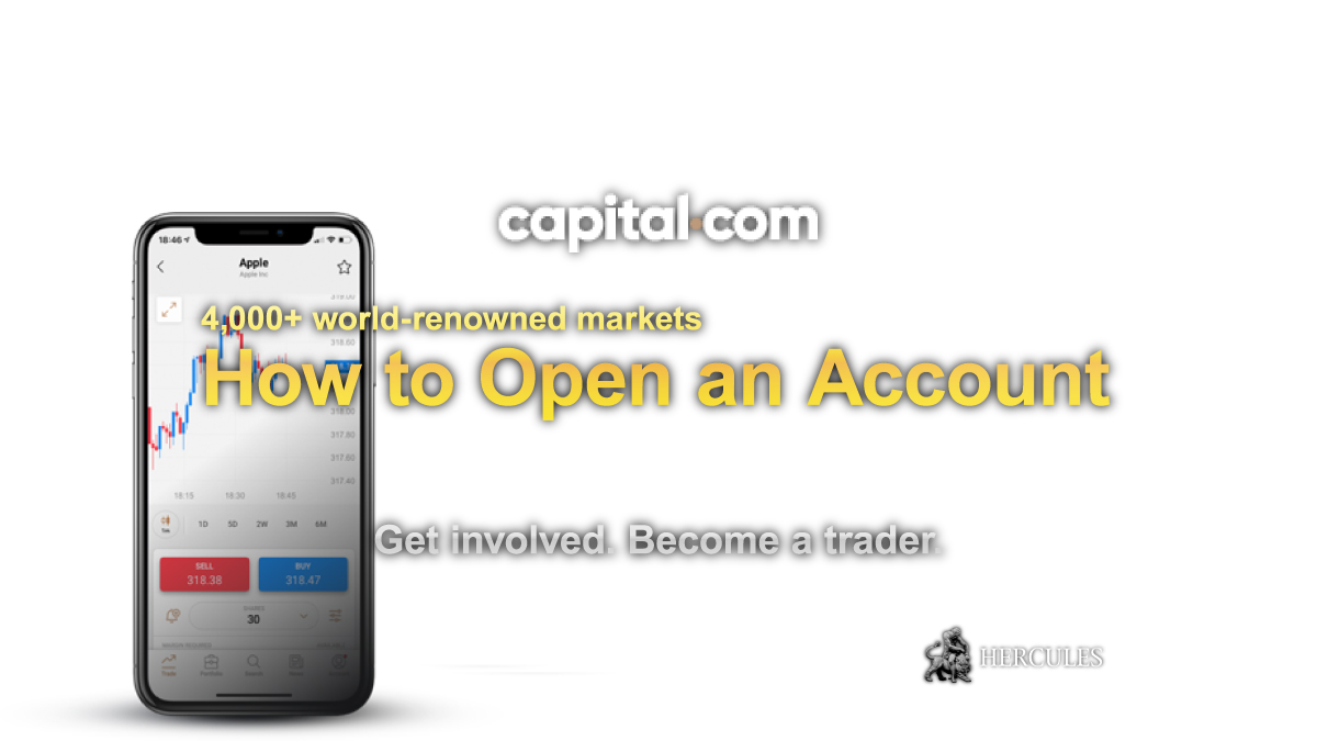 Capital.com - How to open Capital.com's Forex trading account?