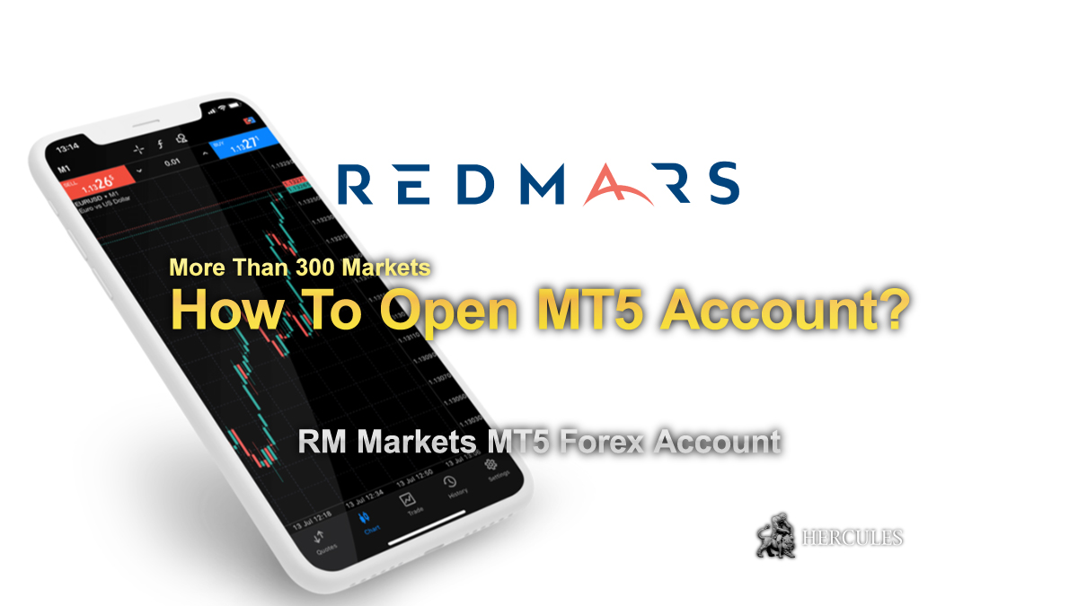 RM Markets - How to open RM Markets (RedMars) Forex trading account?