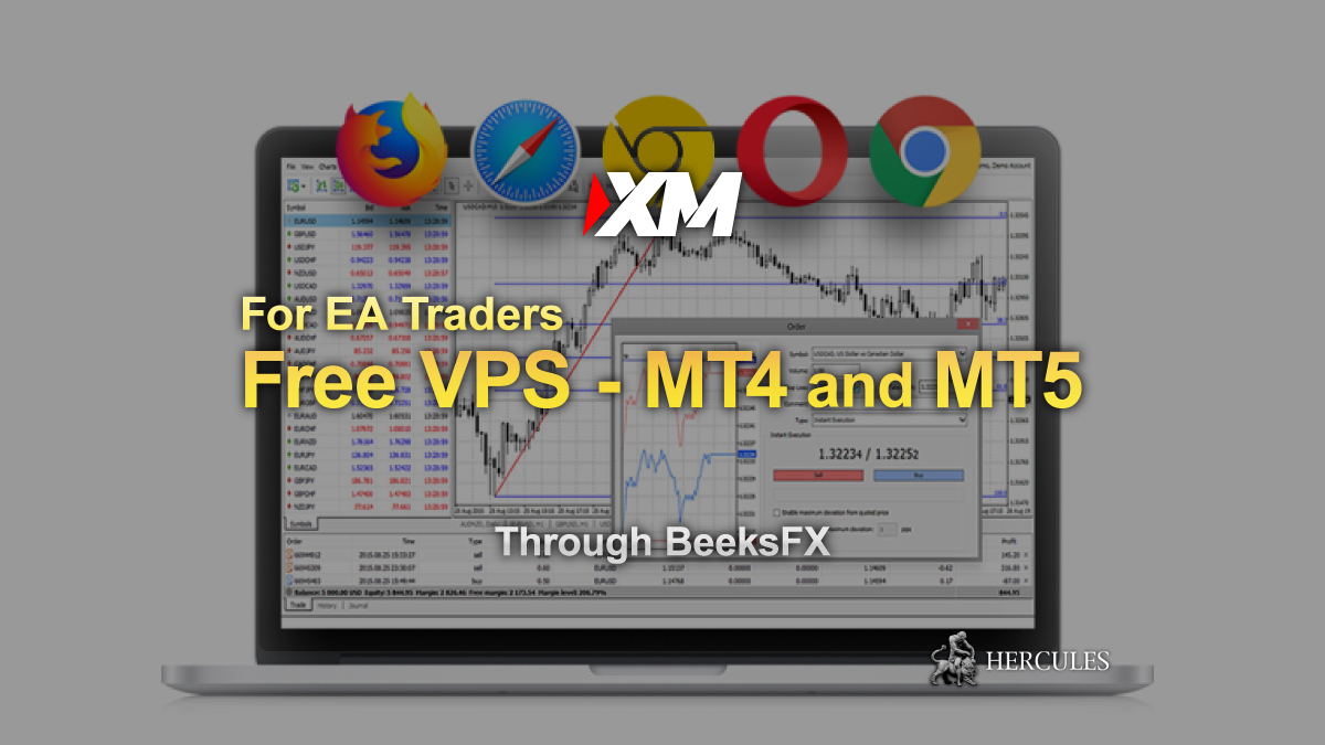 XM - Condition of XM VPS - How to connect your MT4/MT5 EA on the free VPS