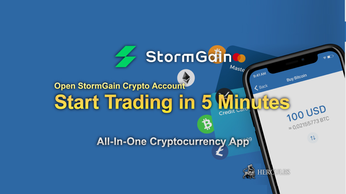 StormGain - Documents (KYC) required for StormGain Cryptocurrency account opening?