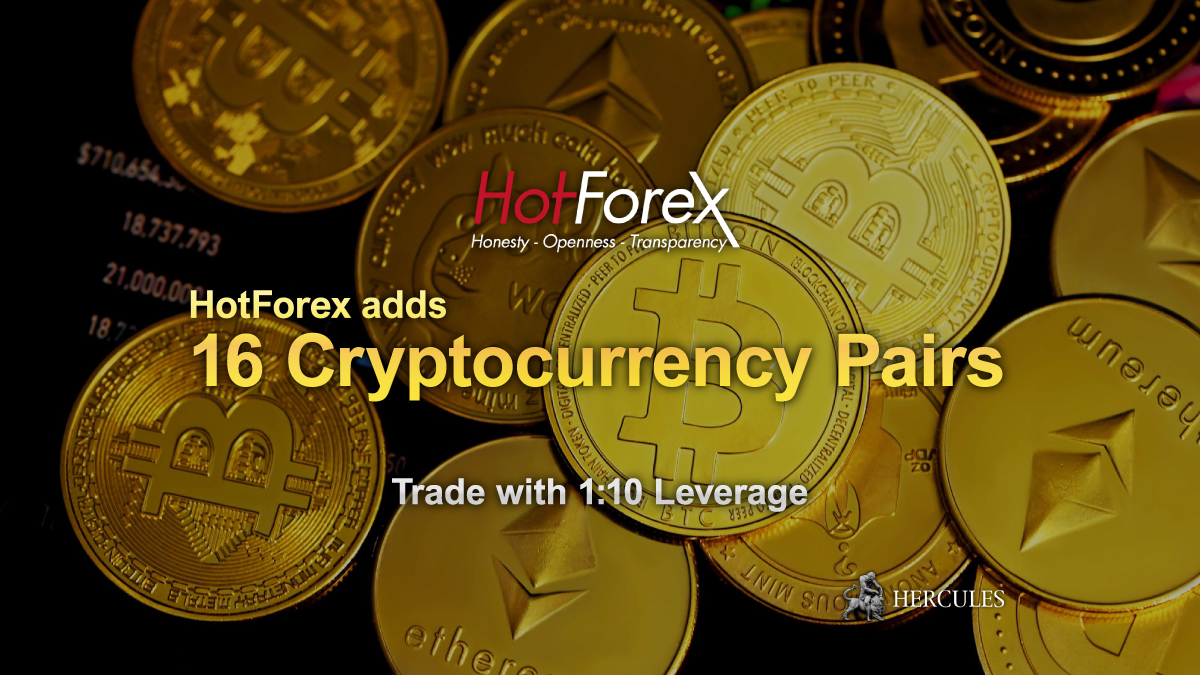 HotForex - HotForex adds 16 Cryptocurrency pairs for trading