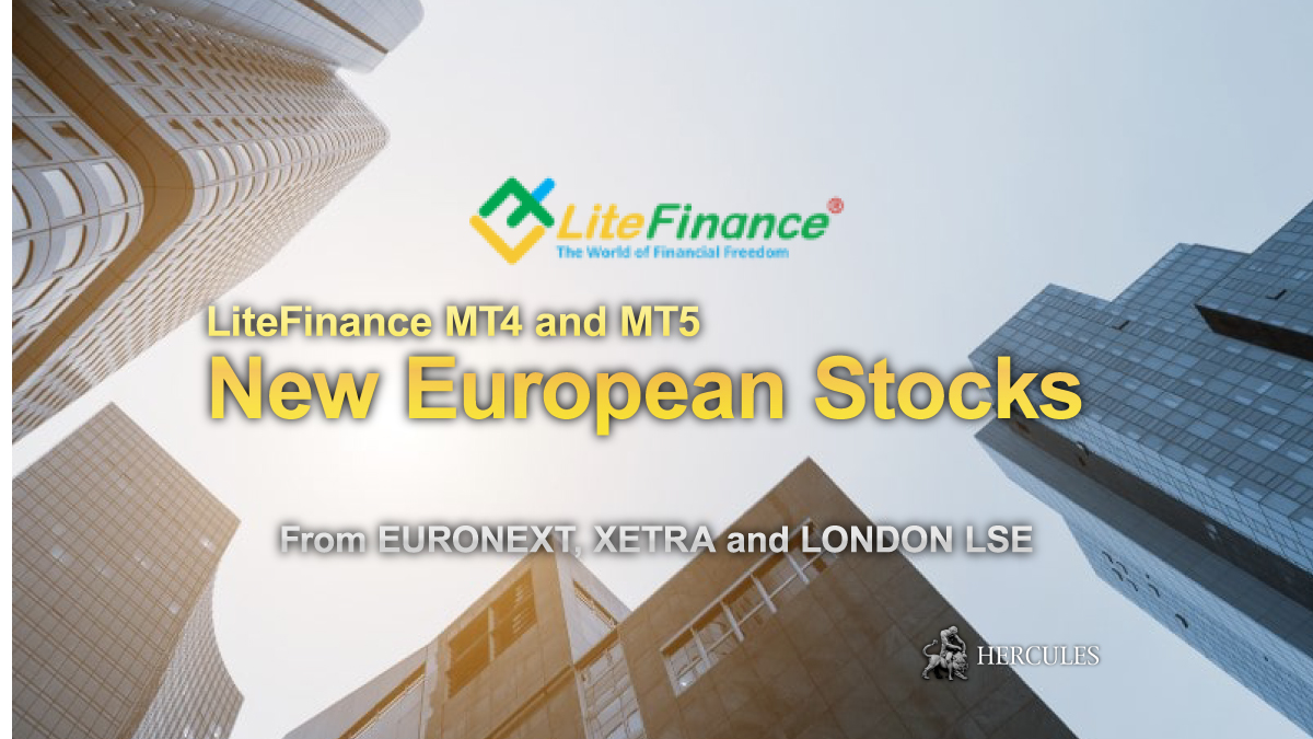 LiteFinance - 32 stocks from major European companies now available on LiteFinance