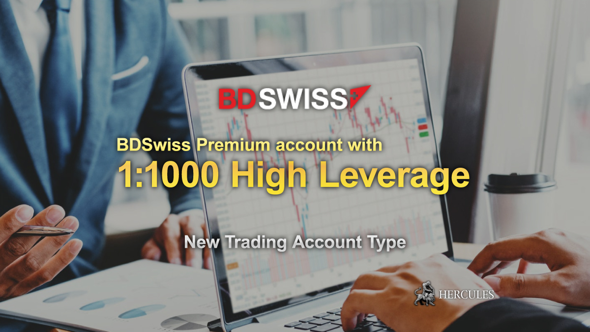 BDSwiss - Max leverage 1:1000 with the new BDSwiss Premium account