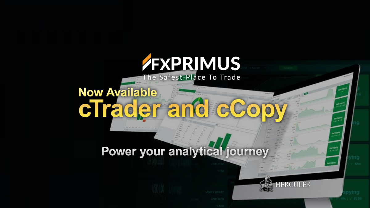 FXPRIMUS - cTrader and cCopy are now available on FXPRIMUS