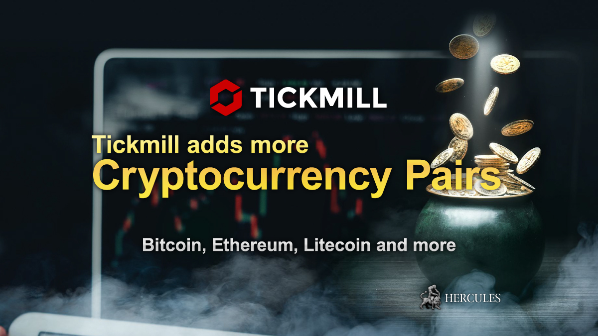 Tickmill - Tickmill adds Bitcoin, Ethereum, Cardano, Ripple, Stellar, Chainlink and EOS