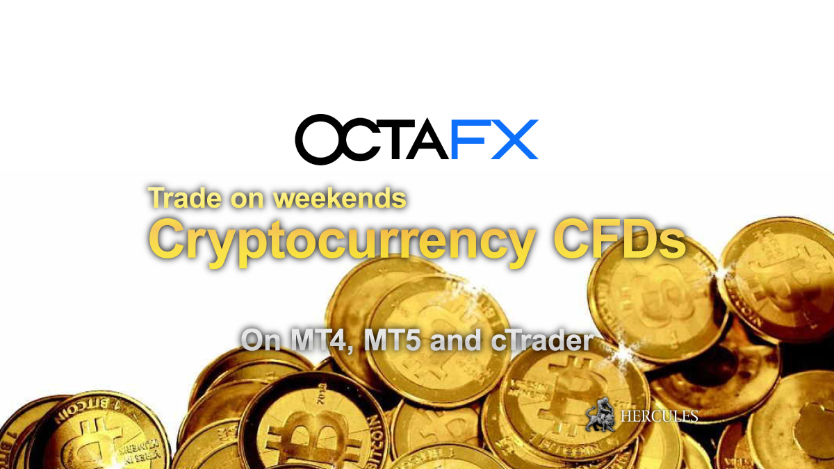 OctaFX - Trade Cryptocurrency pairs on weekend on OctaFX MT4, MT5 and cTrader platforms