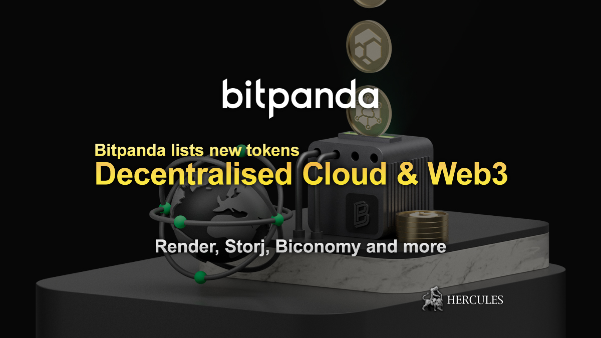 Bitpanda - Bitpanda lists 6 Decentralised Cloud & Web3 projects