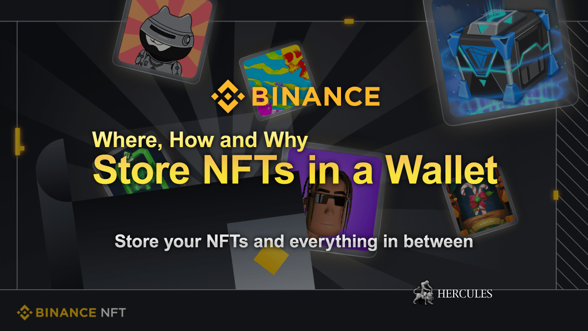 Binance - Guide to store NFTs in a Wallet - Where, How and Why