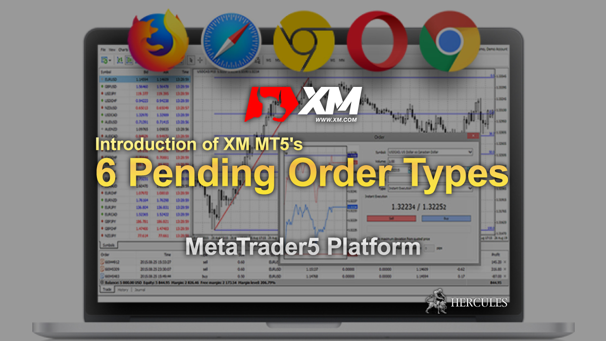 XM - Introduction of XM MT5's 6 Pending Order Types