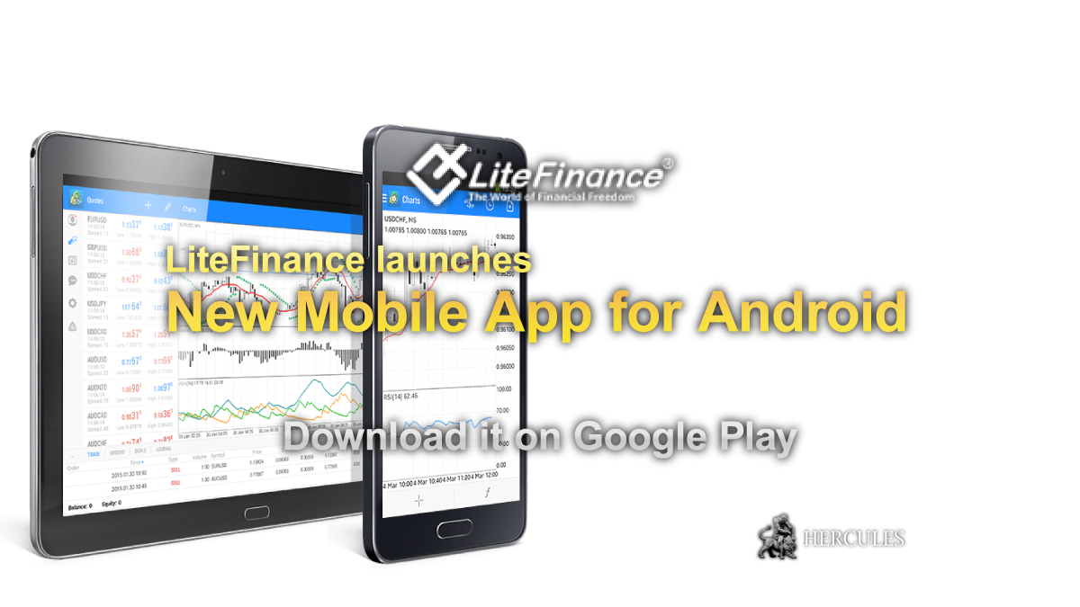 LiteFinance - LiteFinance introduces a new mobile app for Android devices