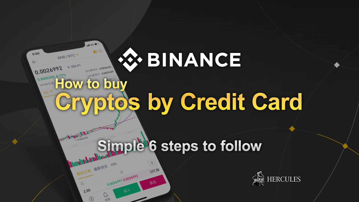 Binance - How to buy Cryptocurrency tokens with a Credit Card on Binance?