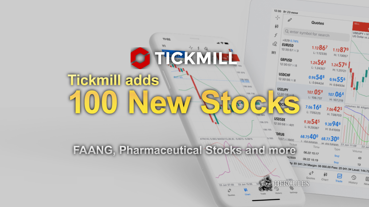 Tickmill - Tickmill adds 100 new Stocks including FAANG Stocks