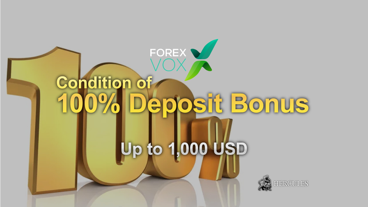 ForexVox - Condition of ForexVox's 100% Deposit Bonus Promotion