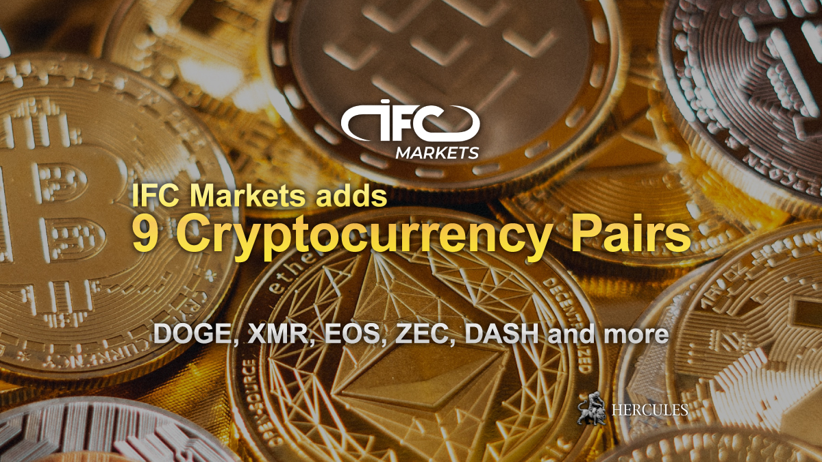 IFC Markets - IFC Markets adds DOGE, ETC, XMR, EOS, ZEC, DASH, ADA and SOL Cryptocurrency pairs