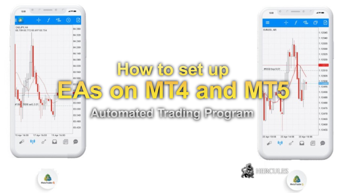 How to set up and launch EAs (trading robots) on MT4/MT5?