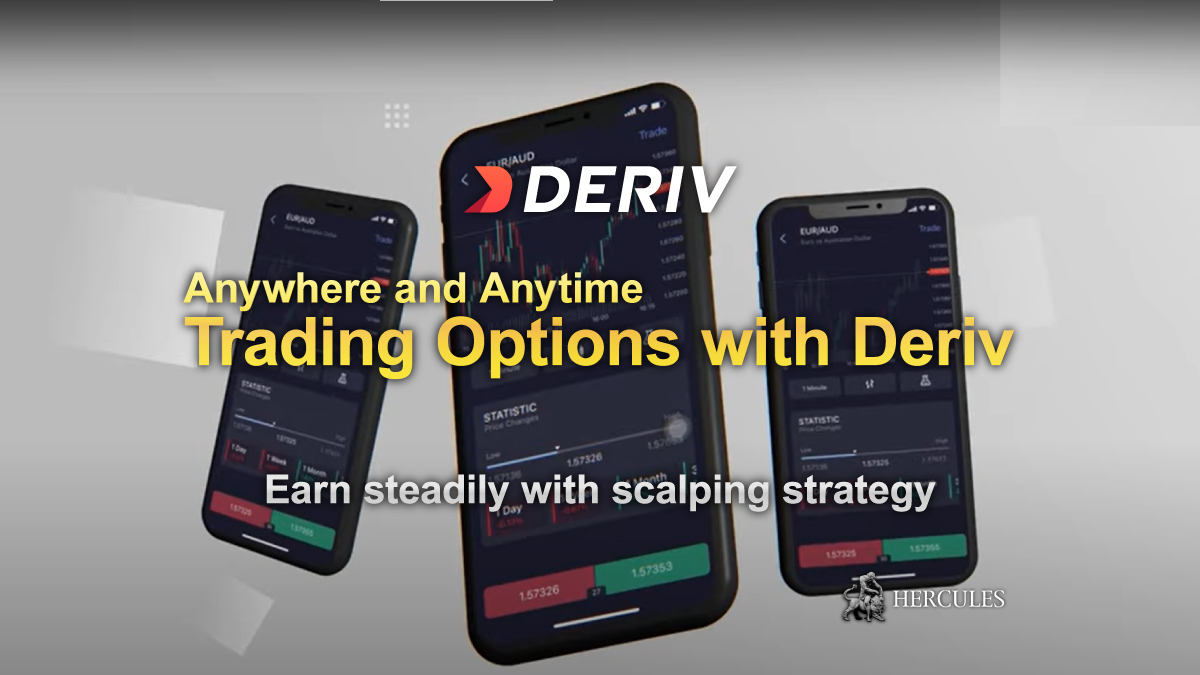 Deriv - How to start trading Options with Deriv & Earn steadily with scalping strategy