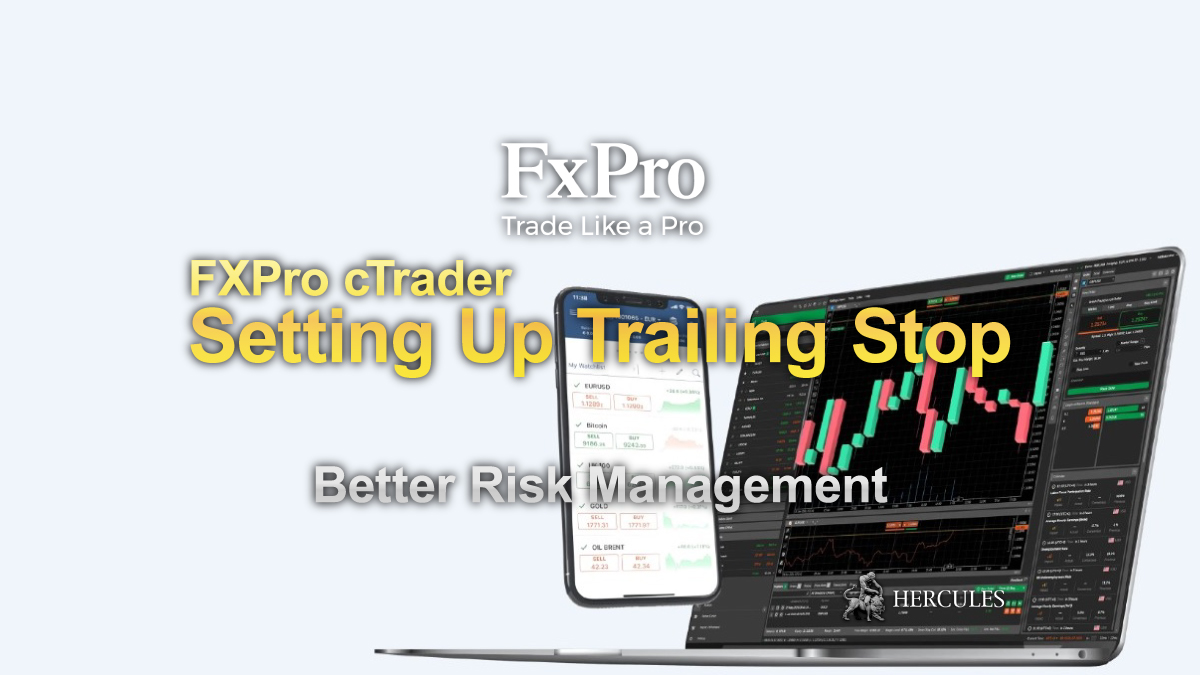 FxPro - How to set a "Trailing Stop" order that works when the terminal/platform is offline?