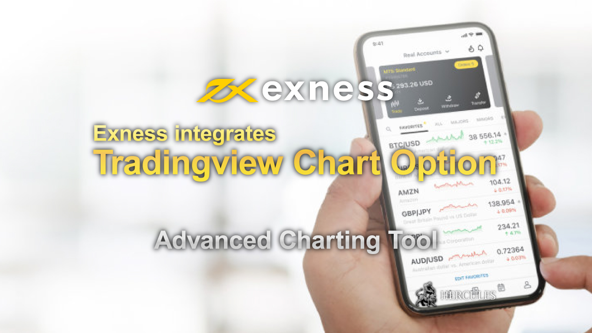 EXNESS - How to use Exness's Tradingview terminal on the mobile app and desktop?