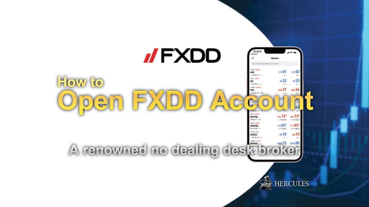 FXDD - How to register on FXDD and start trading Forex & CFDs?