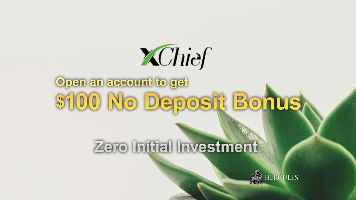 xChief - Limited Time Only - xChief 100 USD No Deposit Bonus Offer