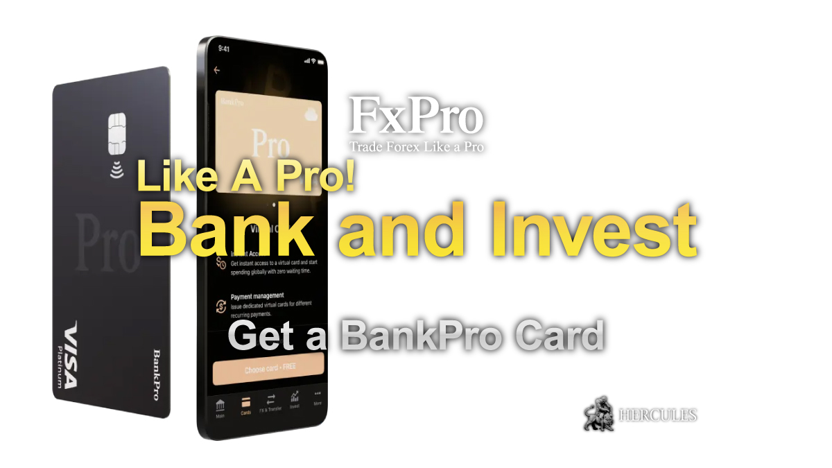 Bank and Invest Like A Pro! BankPro Visa Platinum Card