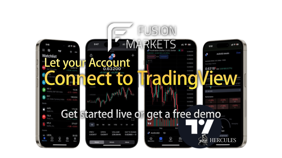 FusionMarkets - Open FusionMarkets account and Connect it to TradingView Tool