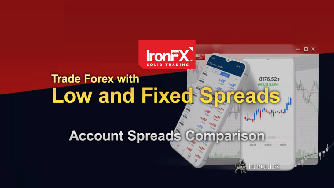 Account Spreads Comparison Trade with Low and Fixed spreads