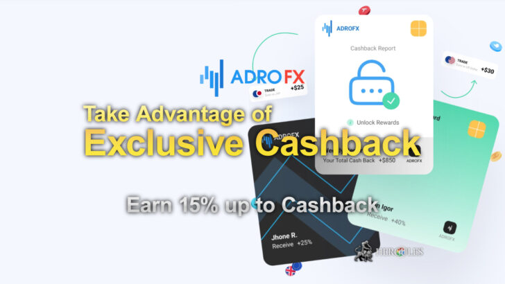 AdroFX cashback rebate bonus promotion