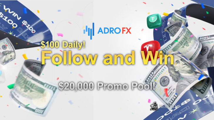 Adrofx Follow and Win $100 Promotion