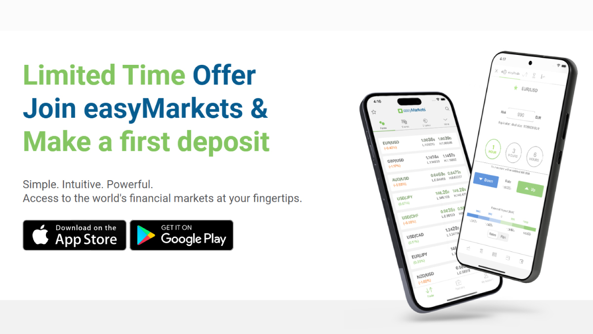 easyMarkets - 70% Deposit Bonus with easyMarkets: Limited Time Offer!